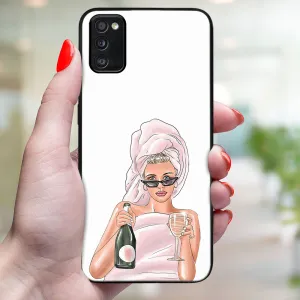 MY ART Ochranný obal pre Samsung Galaxy A41 CHAMPAGNE (134)