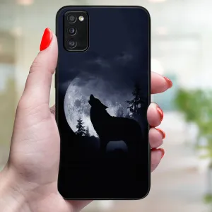 MY ART Ochranný obal pre Samsung Galaxy A41 -WOLF (247)