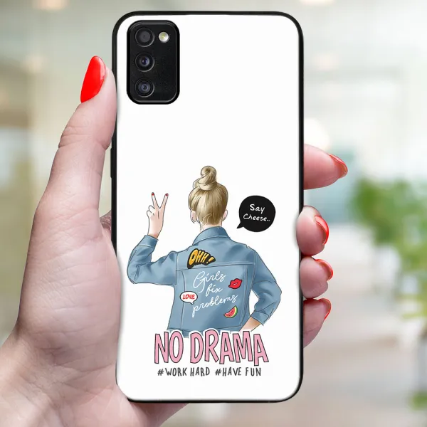 MY ART Ochranný obal pre Samsung Galaxy A41 NO DRAMA (138)