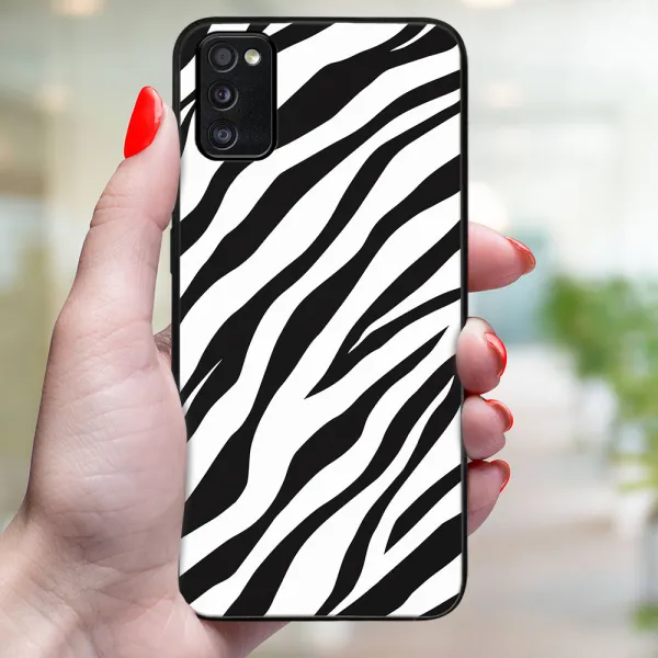 MY ART Ochranný obal pre Samsung Galaxy A41 ZEBRA (237)