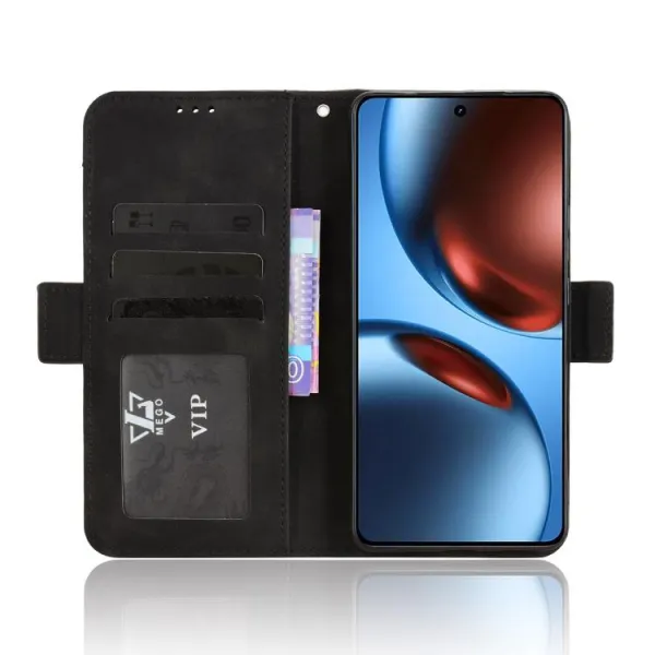 SLOT Peňaženkový obal pre Realme GT 7 5G / Realme GT 7T 5G čierny