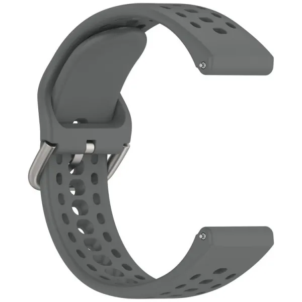 AIRY Silikónový remienok pre Amazfit Bip 6 šedý