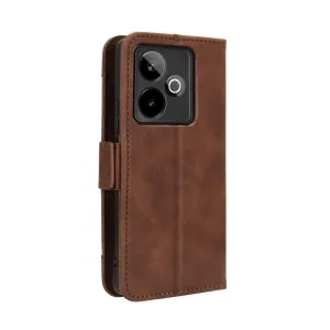 SLOT Peňaženkový obal pre Realme GT 7 5G / Realme GT 7T 5G hnedý