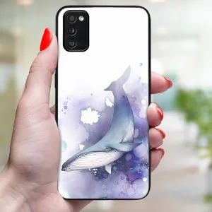 MY ART Ochranný obal pre Samsung Galaxy A41 WHALE (242)
