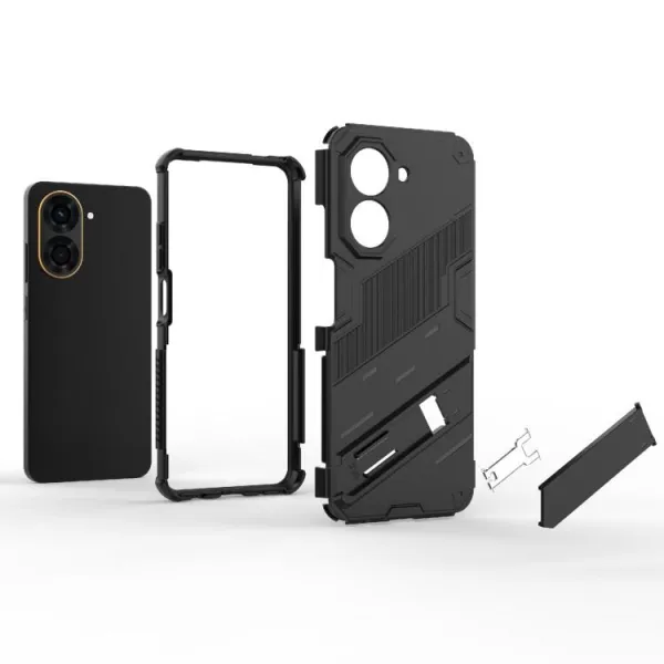 BIB Ochranný obal so stojanom pre Xiaomi Redmi A5 šedý