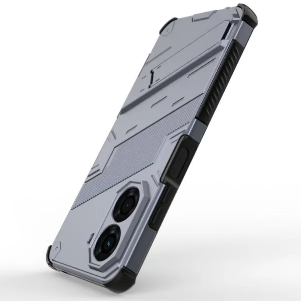 BIB Ochranný obal so stojanom pre Xiaomi Redmi A5 šedý