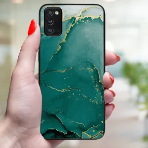 MY ART Ochranný obal pre Samsung Galaxy A41 GREEN MARBLE (145)