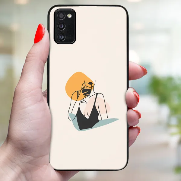 MY ART Ochranný obal pre Samsung Galaxy A41 WOMAN (197)