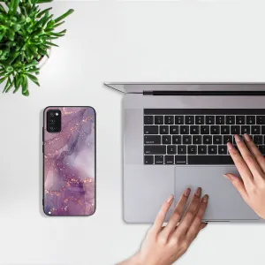 MY ART Ochranný obal pre Samsung Galaxy A41 PURPLE (148)