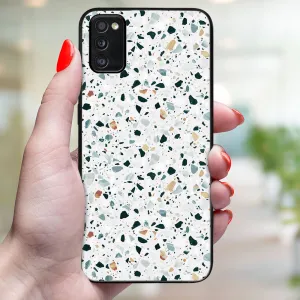 MY ART Ochranný obal pre Samsung Galaxy A41 GREY TERRAZZO (163)