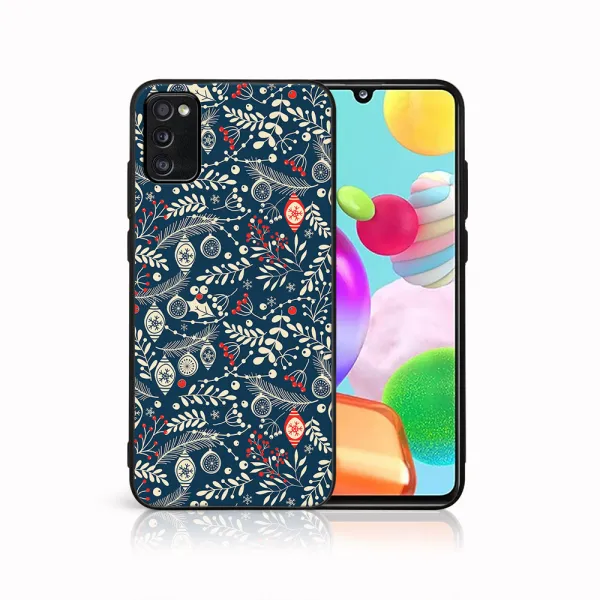 MY ART obal s vianočným dizajnom Samsung Galaxy A41 MISTLETOE (070)