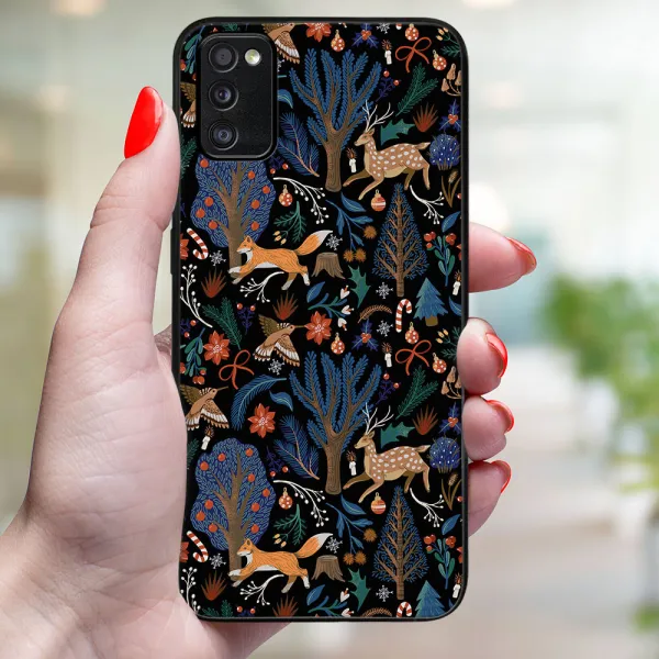 MY ART obal s vianočným dizajnom Samsung Galaxy A41 WINTER (071)