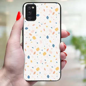 MY ART Ochranný obal pre Samsung Galaxy A41 ORANGE TERRAZZO (165)