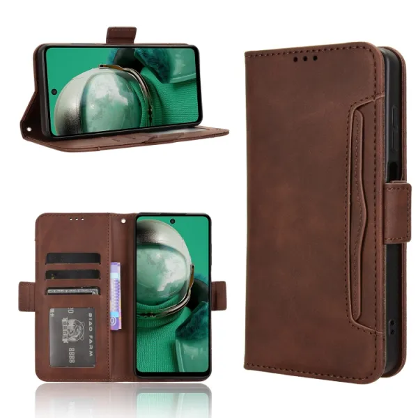 SLOT Peňaženkový obal pre HMD Pulse / HMD Pulse+ hnedý