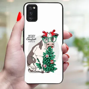 MY ART obal s vianočným dizajnom Samsung Galaxy A41 MERRY CHRISTMAS (074)