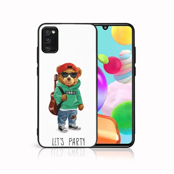 MY ART Ochranný obal pre Samsung Galaxy A41 BEAR (177)
