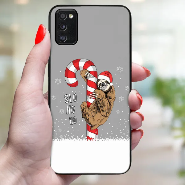 MY ART obal s vianočným dizajnom Samsung Galaxy A41 CANDY (076)