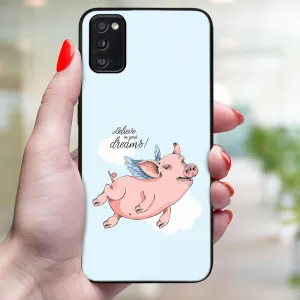 MY ART Ochranný obal pre Samsung Galaxy A41 PIG (186)