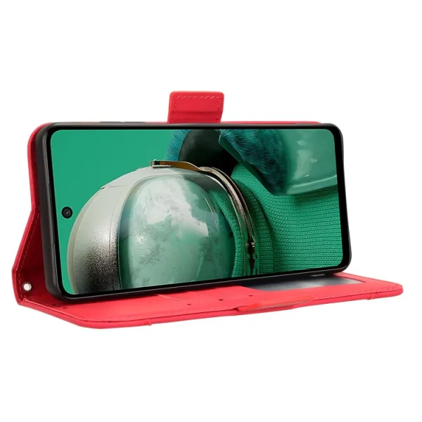 SLOT Peňaženkový obal pre HMD Pulse / HMD Pulse+ červený