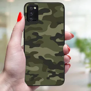 MY ART Ochranný obal pre Samsung Galaxy A41 GREEN CAMO (235)