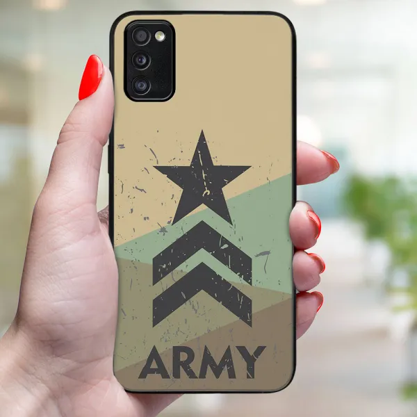 MY ART Ochranný obal pre Samsung Galaxy A41 ARMY (236)