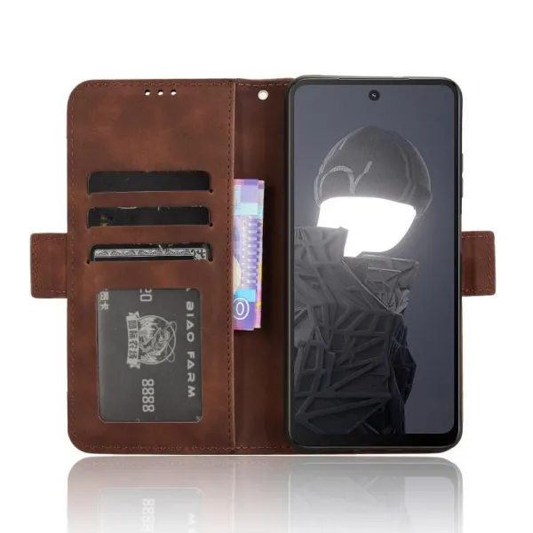SLOT Peňaženkový obal pre HMD Fusion hnedý