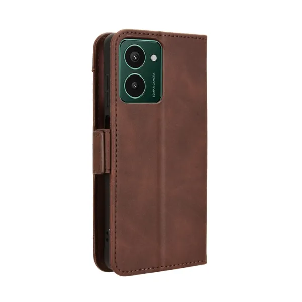SLOT Peňaženkový obal pre HMD Pulse / HMD Pulse+ hnedý