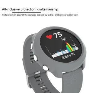 TPU HALF COVER Kryt pre Garmin Forerunner 645 šedý