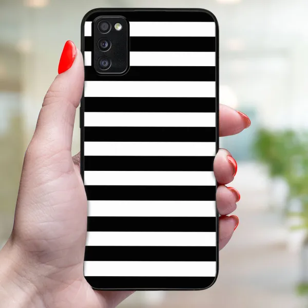 MY ART Ochranný obal pre Samsung Galaxy A41 LINES (169)