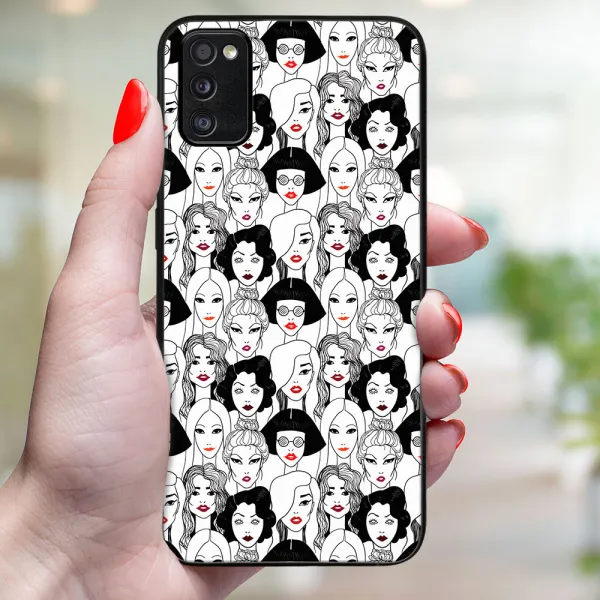 MY ART Ochranný obal pre Samsung Galaxy A41 LIPSTICK (174)