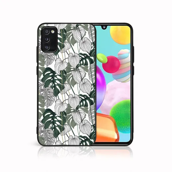 MY ART Ochranný obal pre Samsung Galaxy A41 LEAF (175)