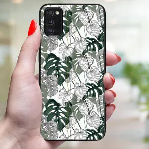 MY ART Ochranný obal pre Samsung Galaxy A41 LEAF (175)
