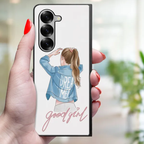 MY ART Ochranný kryt pre Samsung Galaxy Z Fold6 5G GOOD GIRL (130)