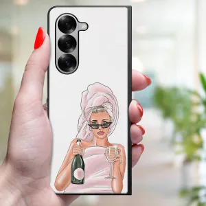 MY ART Ochranný kryt pre Samsung Galaxy Z Fold6 5G CHAMPAGNE (134)