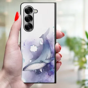 MY ART Ochranný kryt pre Samsung Galaxy Z Fold6 5G WHALE (242)
