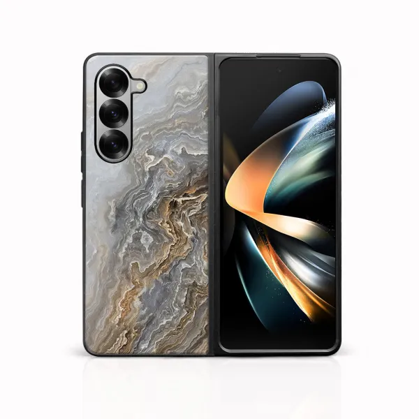 MY ART Ochranný kryt pre Samsung Galaxy Z Fold6 5G BEIGE (151)
