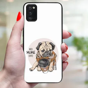 MY ART Ochranný obal pre Samsung Galaxy A41 MORE COFFEE (184)