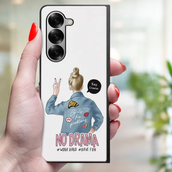 MY ART Ochranný kryt pre Samsung Galaxy Z Fold6 5G NO DRAMA (138)
