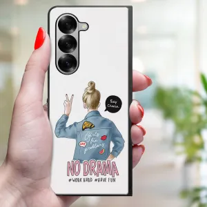 MY ART Ochranný kryt pre Samsung Galaxy Z Fold6 5G NO DRAMA (138)