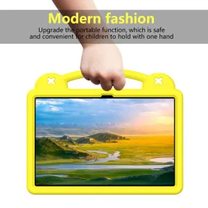 FANY Detský kryt na tablet pre Samsung Galaxy Tab S10 FE+ žltý