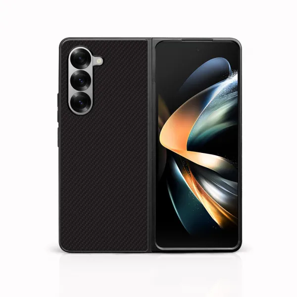 MY ART Ochranný kryt pre Samsung Galaxy Z Fold6 5G CARBON (231)