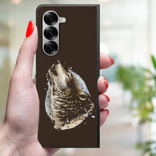 MY ART Ochranný kryt pre Samsung Galaxy Z Fold6 5G HOWL (244)