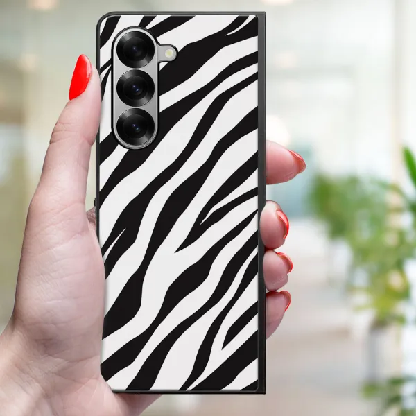 MY ART Ochranný kryt pre Samsung Galaxy Z Fold6 5G ZEBRA (237)