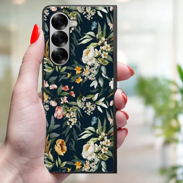 MY ART Ochranný kryt pre Samsung Galaxy Z Fold6 5G FLORAL (158)
