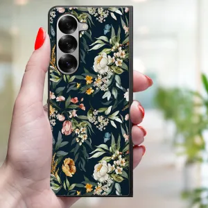 MY ART Ochranný kryt pre Samsung Galaxy Z Fold6 5G FLORAL (158)