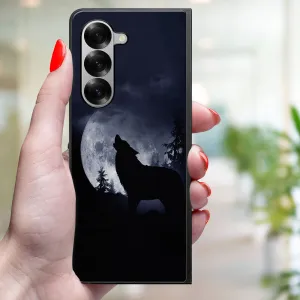 MY ART Ochranný kryt pre Samsung Galaxy Z Fold6 5G WOLF (247)