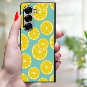 MY ART Ochranný kryt pre Samsung Galaxy Z Fold6 5G LEMON (121)