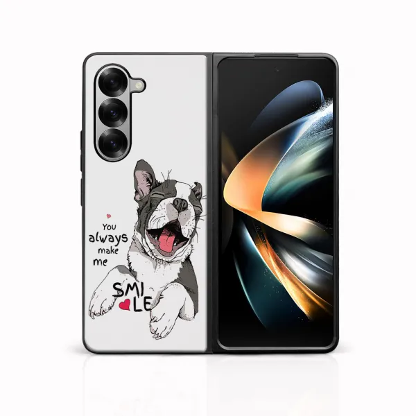 MY ART Ochranný kryt pre Samsung Galaxy Z Fold6 5G SMILE (189)