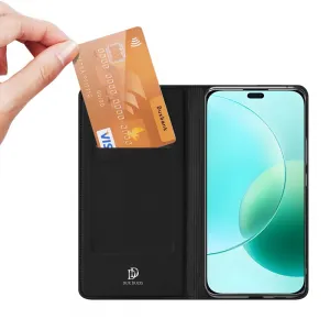 DUX Zaklápacie puzdro pre Honor 400 Lite 5G čierne