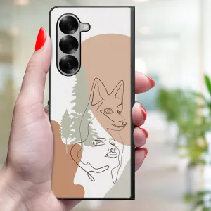 MY ART Ochranný kryt pre Samsung Galaxy Z Fold6 5G FOX (191)